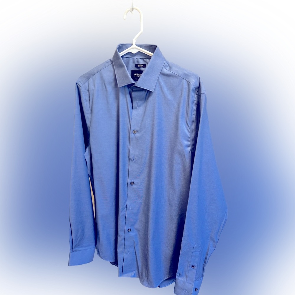 Banana Republic non-iron classic fit men’s shirt in 16-16 1/2 light purple